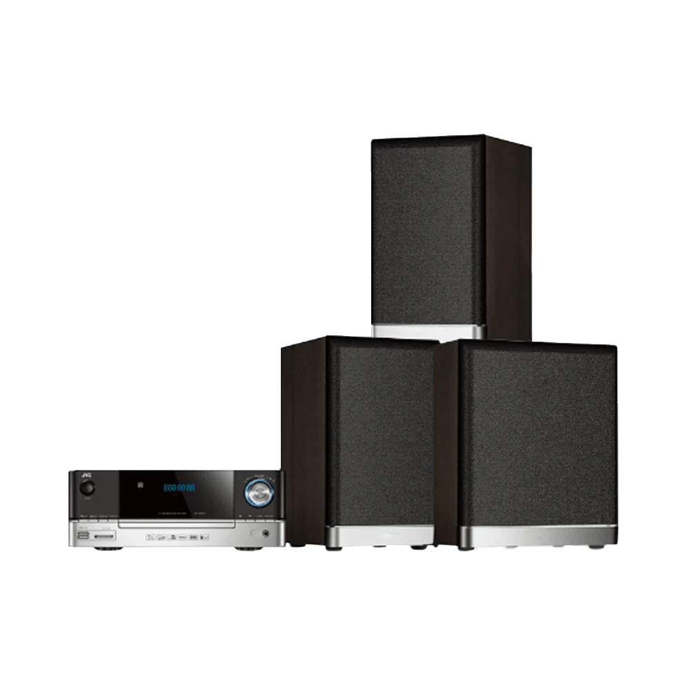 PARLANTE JVC MICRO UX-DN721U 65W 2.1 USB/BT/FM/HIFI/BIVOLT