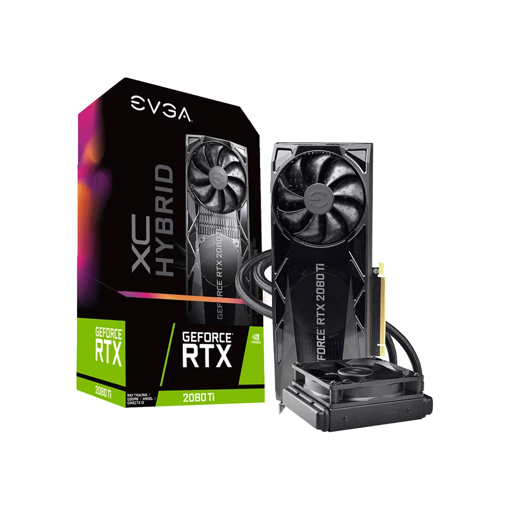 PLACA DE VIDEO EVGA RTX2080TI XC HYBRID 11GB DD6 11G-P4-2384-KR