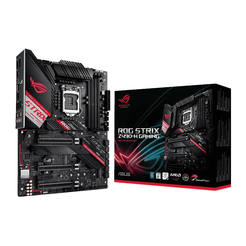 PLACA MADRE ASUS 1200 ROG STRIX Z490-H GAMER S/R/HDMI/DP/2M2/DDR4/USB3.2/ATX