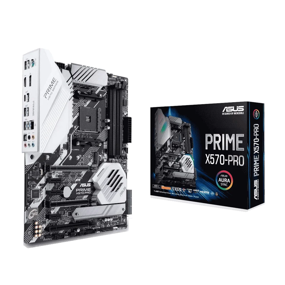PLACA MADRE ASUS AM4 PRIME X570-PRO S/R/HDMI/DP/DDR4/M2/AURA/ATX