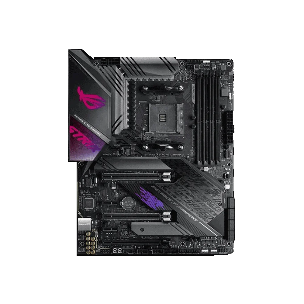 PLACA MADRE ASUS AM4 ROG STRIX X570-E GAMER V/S/R/HDMI/DP/2M2/WIFI/DDR4/USB3.2/
