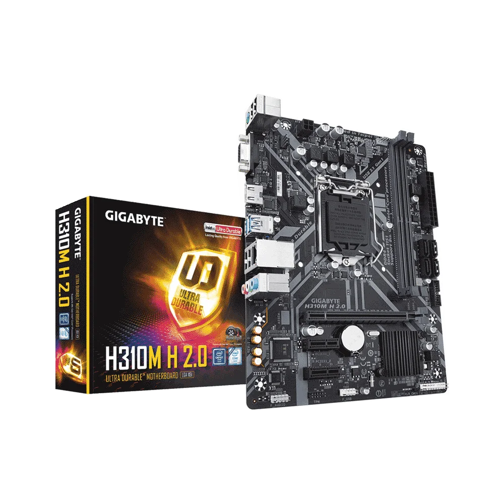 PLACA MADRE GIGABYTE 1151 H310M-H 2.0 V/S/R/HDMI/DDR4/MATX