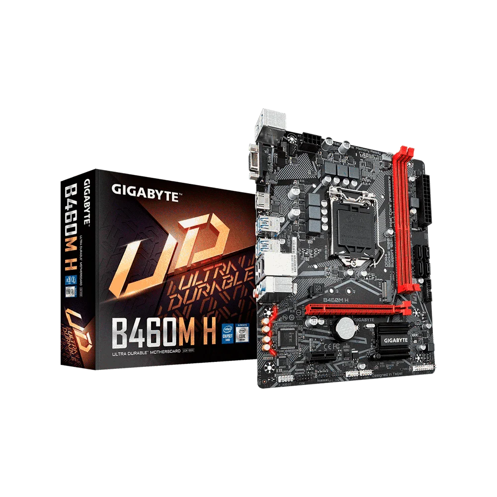 PLACA MADRE GIGABYTE 1200 B460M H V/S/R/HDMI/M2/DD4/USB3.2/MATX
