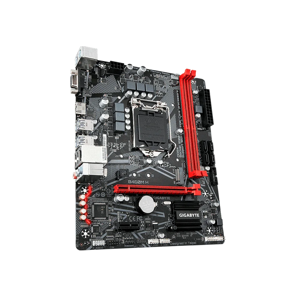 PLACA MADRE GIGABYTE 1200 B460M H V/S/R/HDMI/M2/DD4/USB3.2/MATX