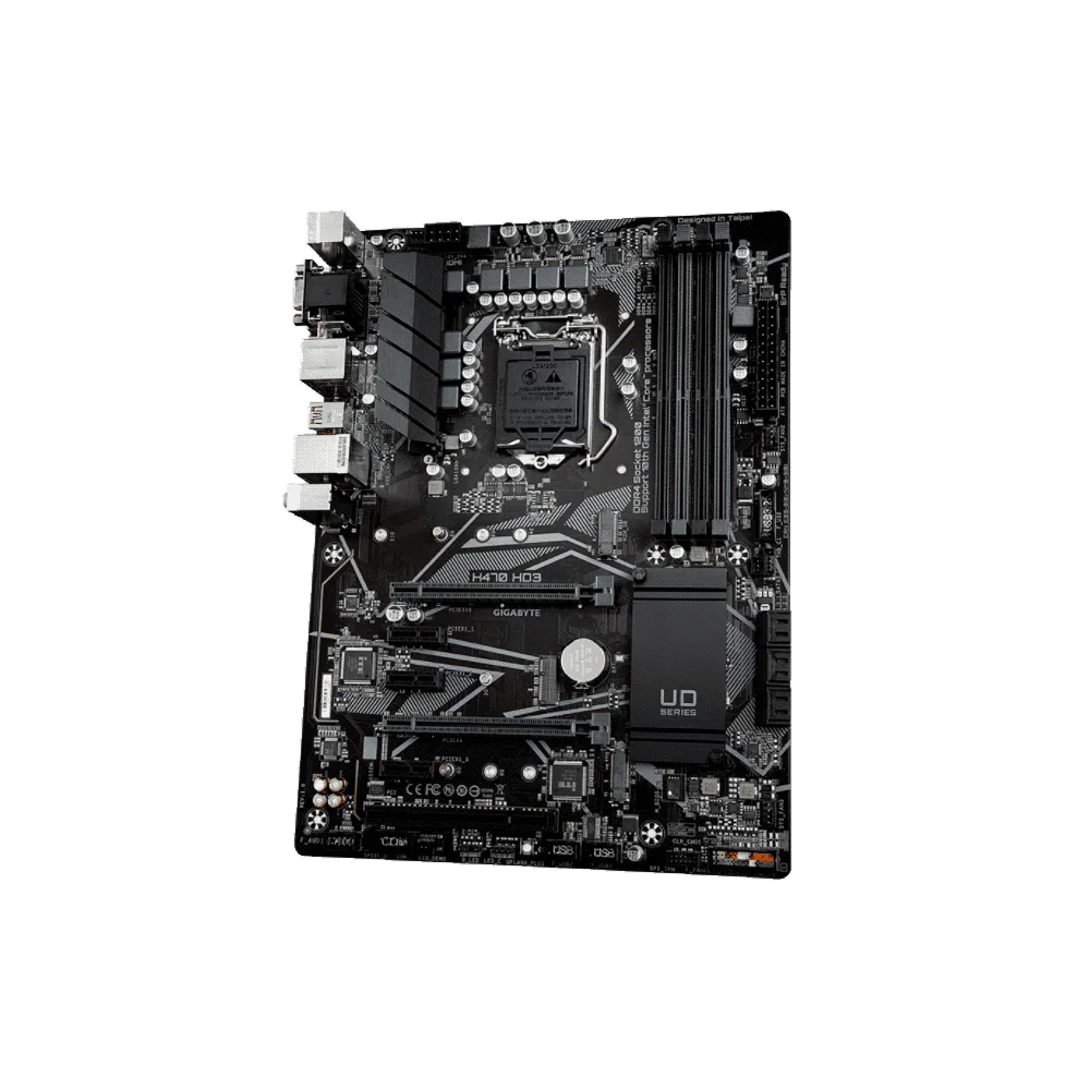 PLACA MADRE GIGABYTE 1200 H470 HD3 V/S/R/HDMI/DVI/2M2/DD4/USB3.2/ATX