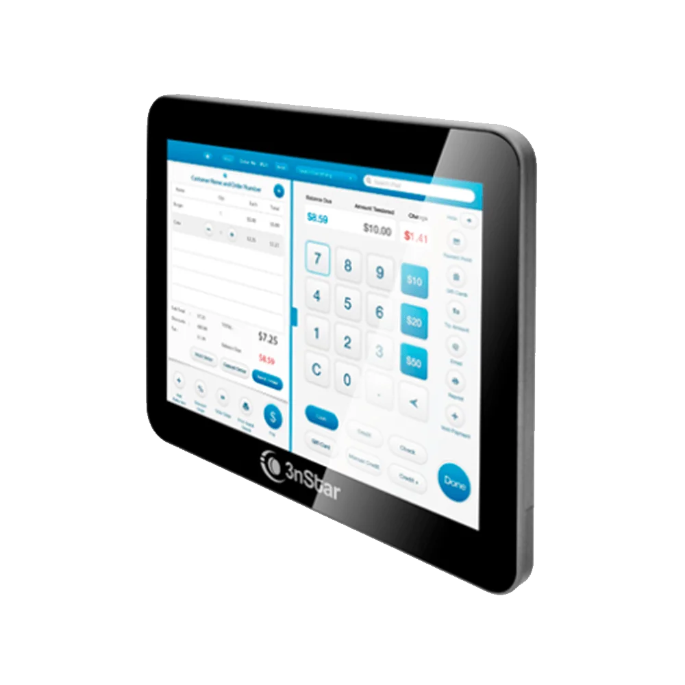 POS TOUCH 3NSTAR AIO PTE0105-M10 DISPLAY VFD 9.7" VGA