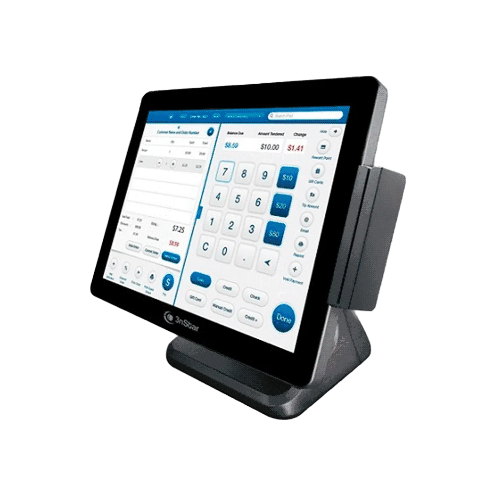 POS TOUCH 3NSTAR AIO PTE0105W INTEL J1900 4GB/120GBSSD/SIN OS ENTERPRI