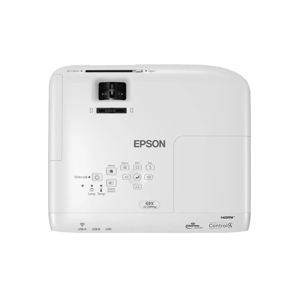 PROYECTOR EPSON X49 3600L XGA POWERLITE 3LCD VGA/HDMI/USB/RED/BIVOLT