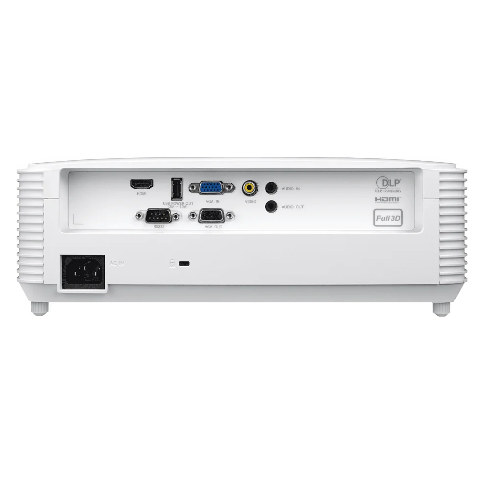 PROYECTOR OPTOMA W335 3800L WXGA 3D/HDMI/VGA/USB/BLANCO