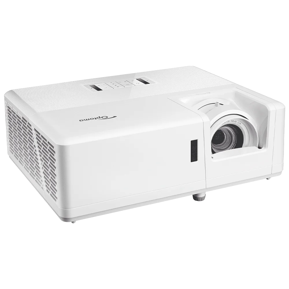 PROYECTOR  OPTOMA ZW400 4000L WXGA LASER 3D/2HDMI/VGA/USB/RED/BLANCO