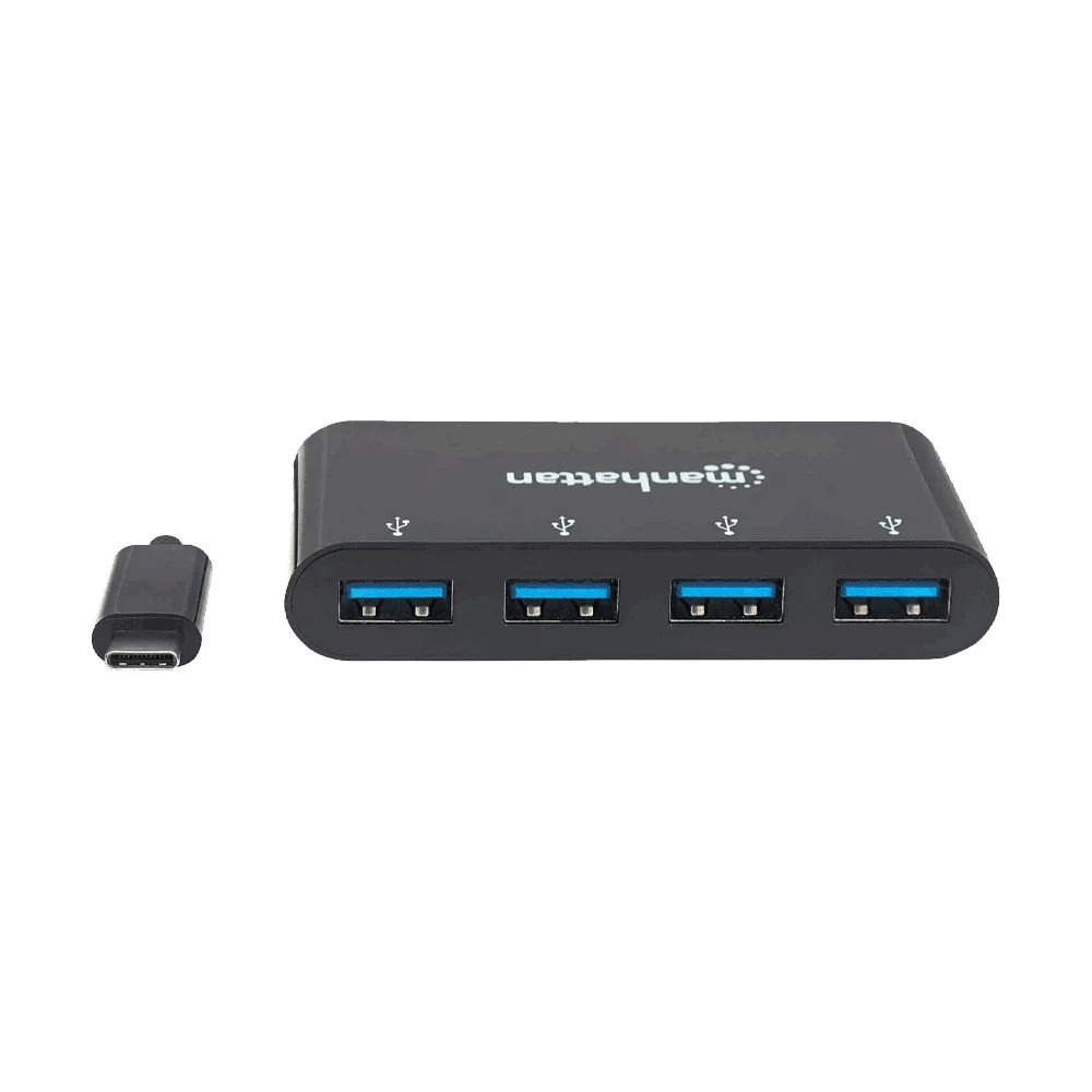 SPLITTER USB-C/USB-A 162746 3.1/4 PUERTOS/DATOS/CARGA 5V