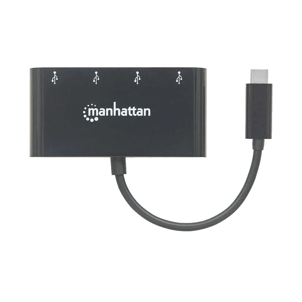 SPLITTER USB-C/USB-A 162746 3.1/4 PUERTOS/DATOS/CARGA 5V