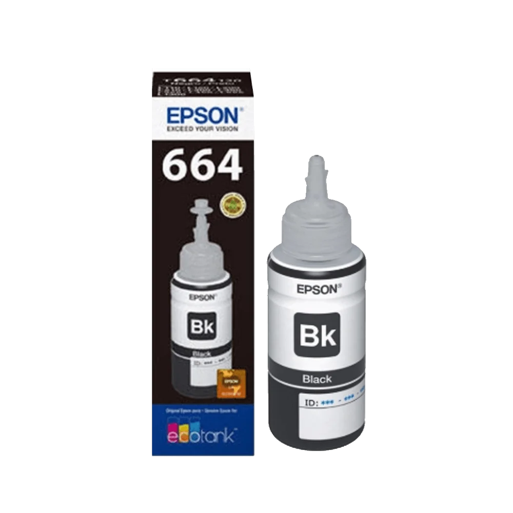 TINTA EPSON T664 120 NEGRO L1XX/L2XX/L3XX/L5XX 70 ML