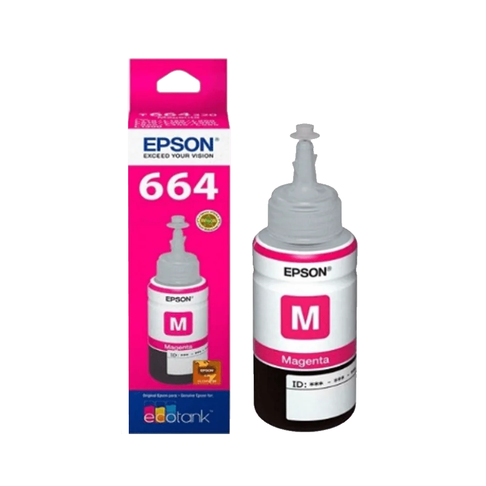 TINTA EPSON T664 320 MAGENTA L1XX/L2XX/L3XX/L5XX 70ML