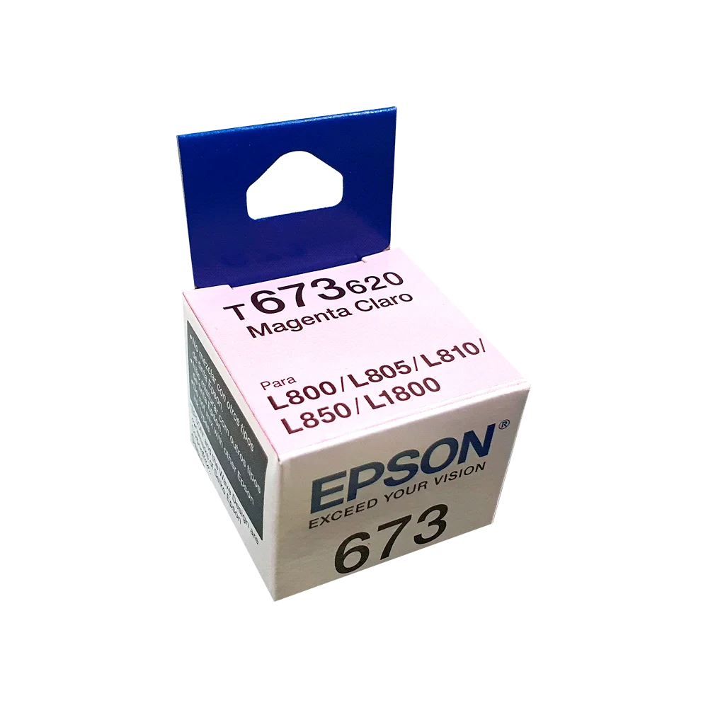 TINTA EPSON T673 620 LIGHT MAGENTA L800 70ML
