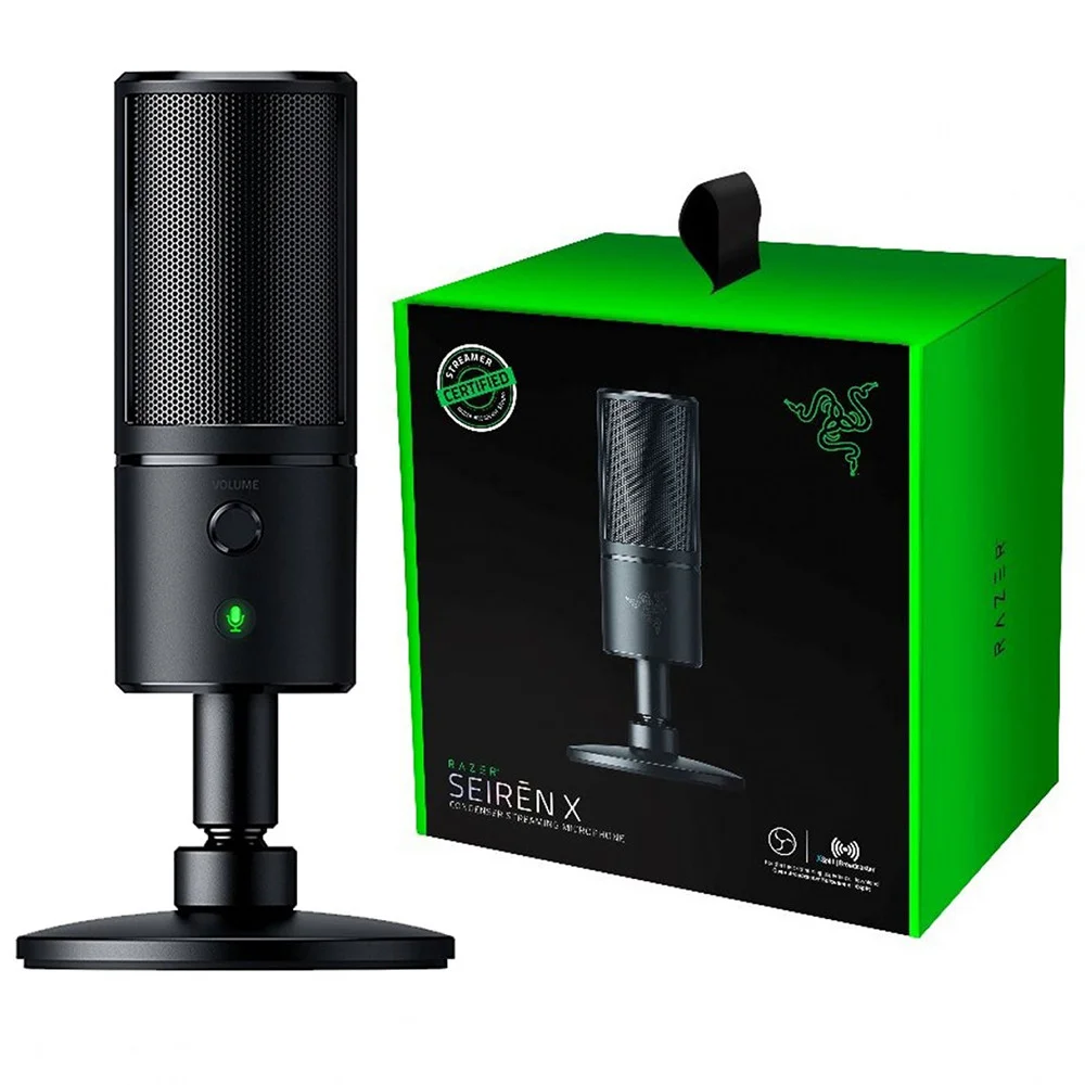 Microfono Razer Seiren X Cardioid Condenser RZ19-02290100-R3U1