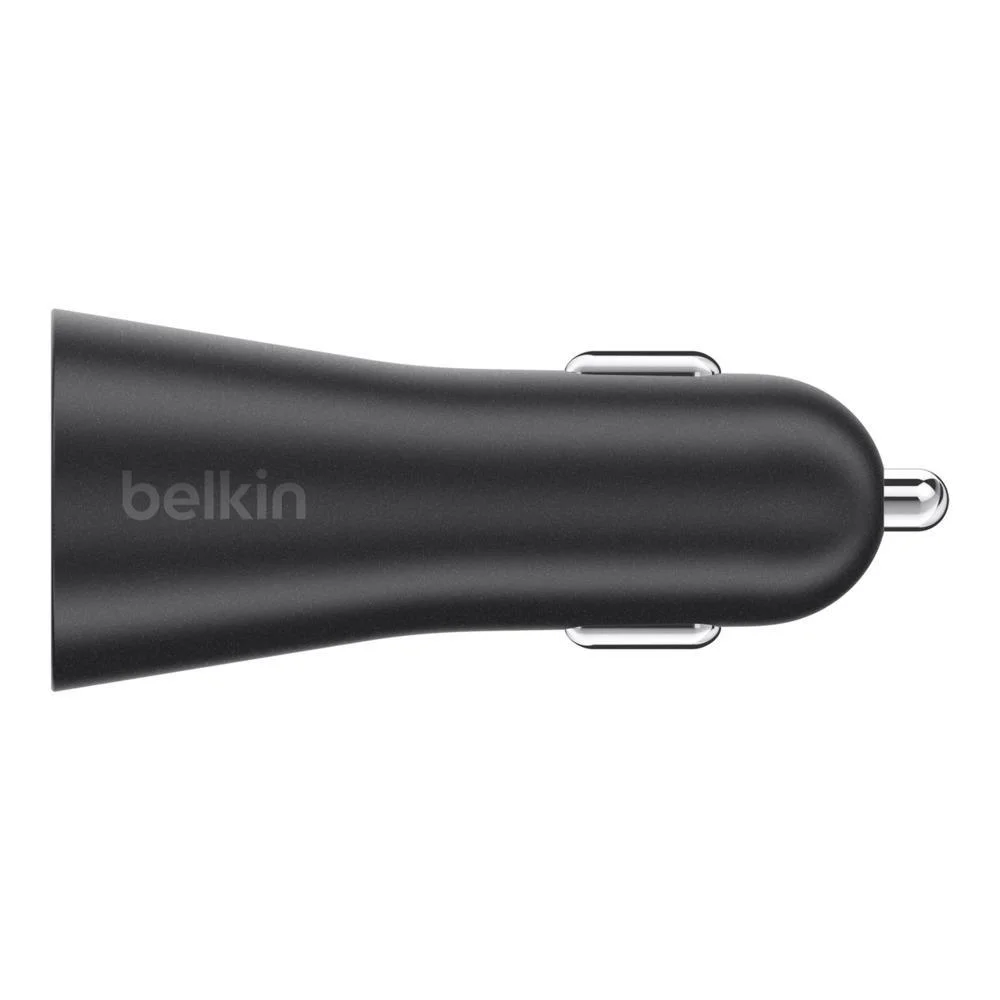 Cargador de auto Belkin USB con cable USB-A a Lighting F8J221BT04-BLK