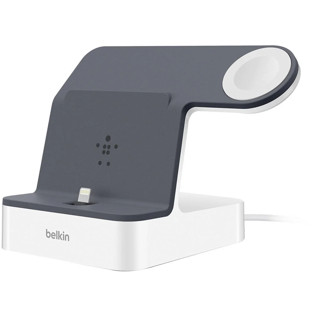 Cargador de mesa Belkin para iPhone y Apple Watch F8J237TTWHT