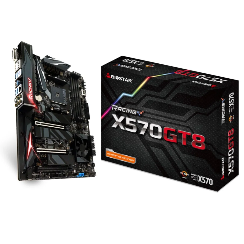 Placa Madre Biostar X570GT8 AM4 DDR4/HDMI 4K/USB3.1