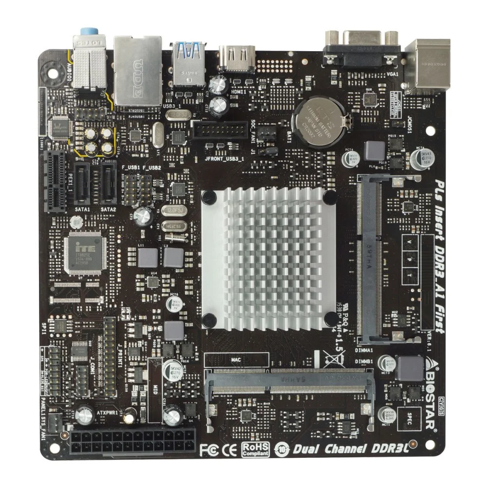 Placa Madre Biostar J3060NH DDR3/HDMI/USB3.0