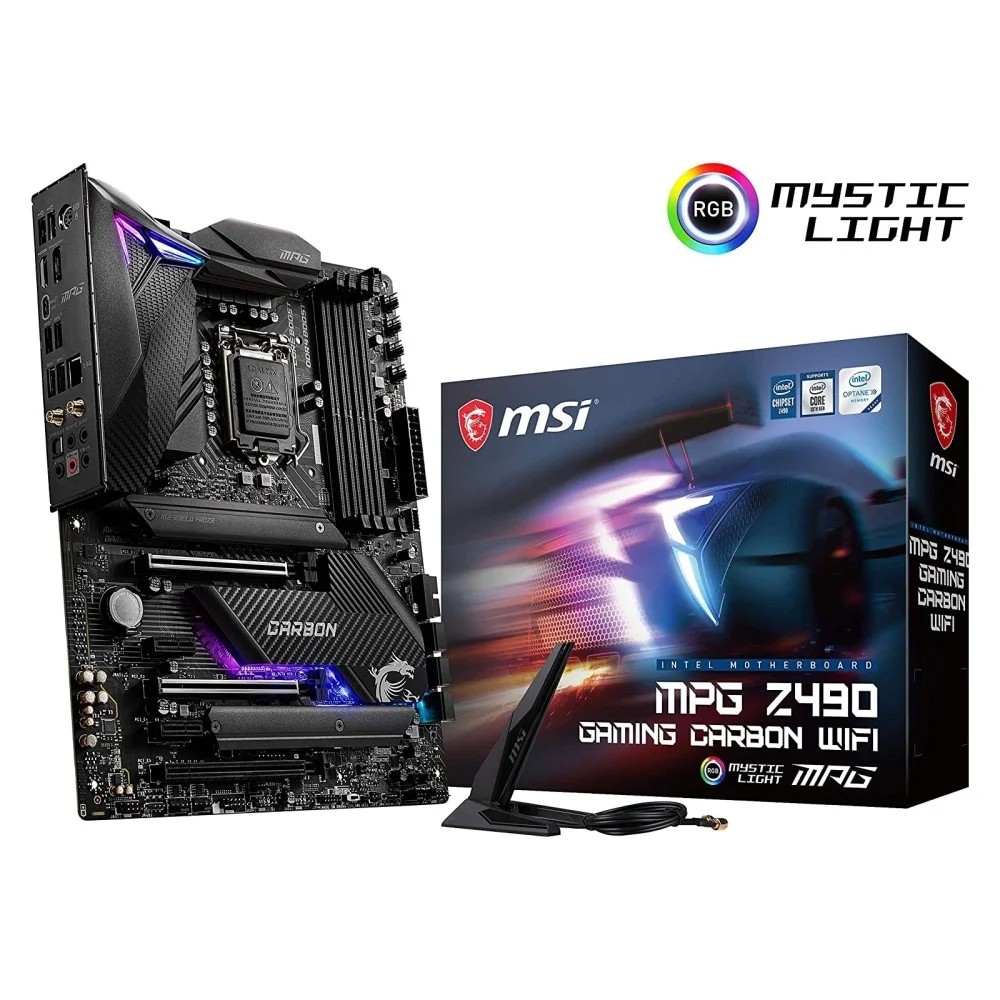 Placa Madre MSI MPG Z490 Gaming Carbon Wifi ATX LGA 1200 DDR4