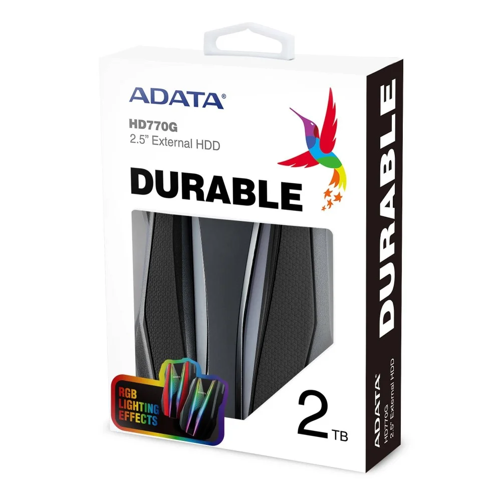 Disco Duro Externo ADATA de 1TB/2TB/4TB AHD770G