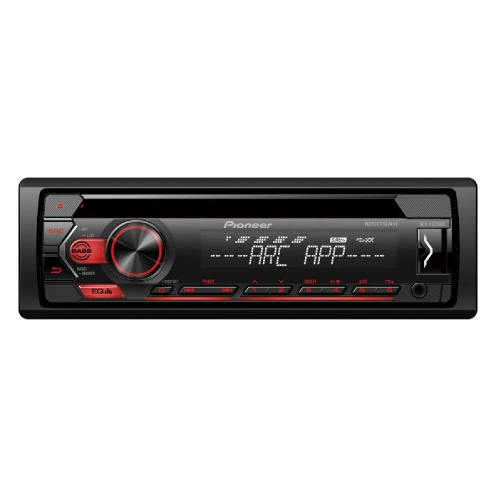 Radio Pioneer CD USB MP3 DEH-S1250UB