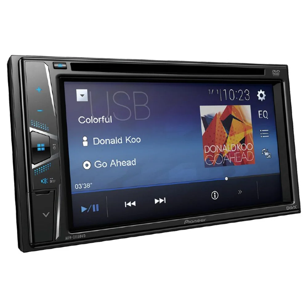 Radio Pioneer DVD 6.2" USB AVH-G115DVD
