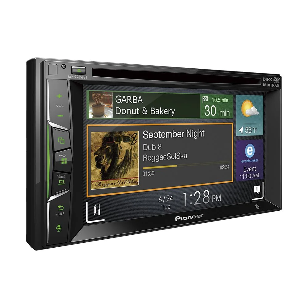 Radio Pioneer DVD 6.2" USB AVH-Z2050BT