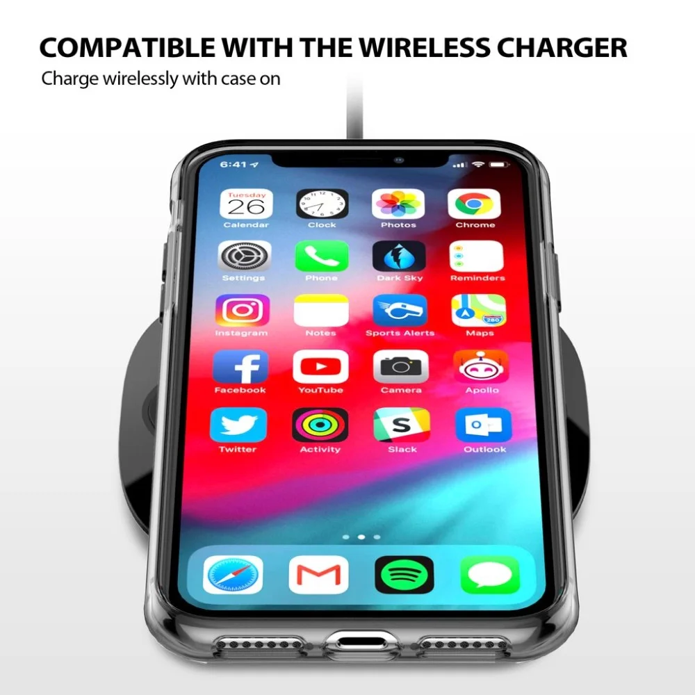 Funda protectora iLuv Vyneer para iPhone X, iPhone Xs