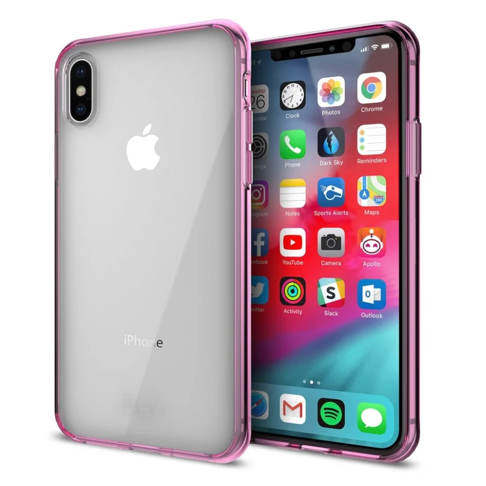 Funda protectora iLuv Vyneer para iPhone X, iPhone Xs