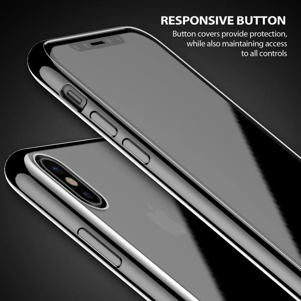 Funda protectora iLuv Metal Care para iPhone XR AIXLMTBK