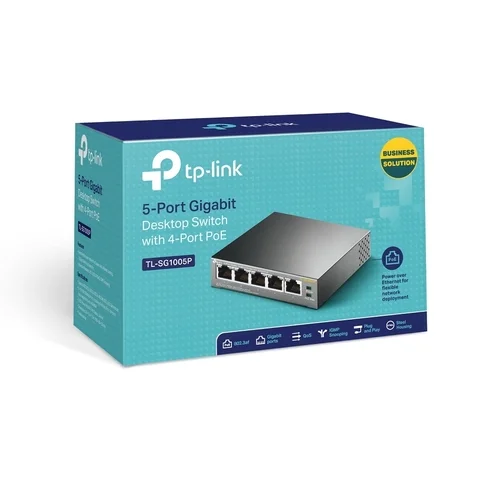 Repetidor TP-Link Hub Switch 05P TL-SG1005D