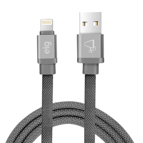 Cable ELG Canvas USB a Lightning CNV810 - 1 Metro