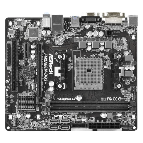 Placa Madre ASRock FM2A68M-DG3+