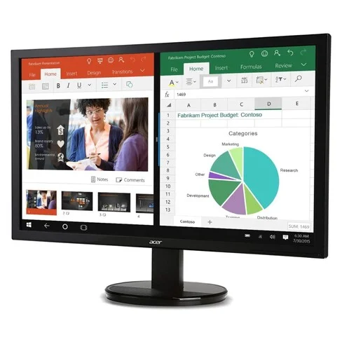 Monitor Acer 20" LED HD/VGA/HDMI K202HQL