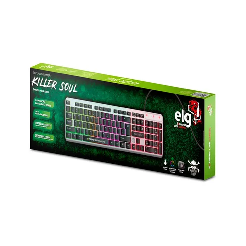 Teclado Gaming ELG Killer Soul Retroiluminado