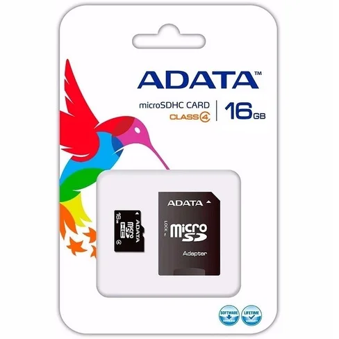 Memoria Micro SD Adata Class 4 C/Adaptador