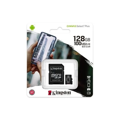 Tarjeta microSD Kingston Canvas Select Plus SDCS2
