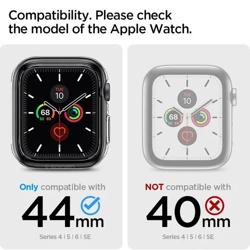 Funda para Apple Watch Series 5/4 de 44mm Spigen Ultra Hybrid