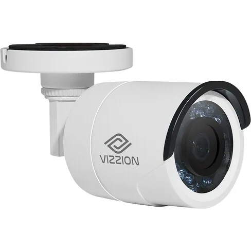 Cámara de Vigilancia HD Bulled Vizzion VZ-BC0T-IRF 2.8MM 1MP 720p 4X1 Series