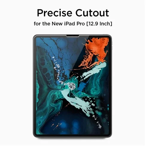 Protector de pantalla Para iPad Pro 12,9 " Spigen Glas.tR SLIM