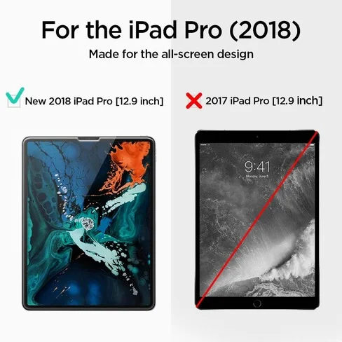 Protector de pantalla Para iPad Pro 12,9 " Spigen Glas.tR SLIM