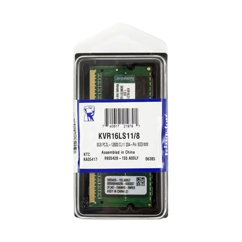 Memoria RAM DDR3L Kingston 8GB 1600MHz KVR16LS11/8