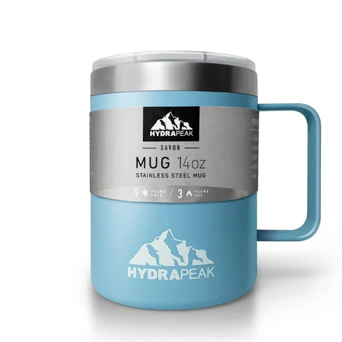 Taza de acero inoxidable Hydrapeak Mug 14oz