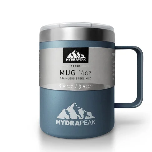 Taza de acero inoxidable Hydrapeak Mug 14oz