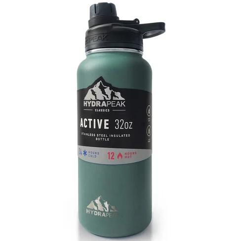 Botella de acero inoxidable Hydrapeak Active 32oz (Classics)