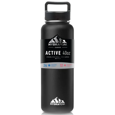 Botella de acero inoxidable Hydrapeak Active 40oz (Classics)