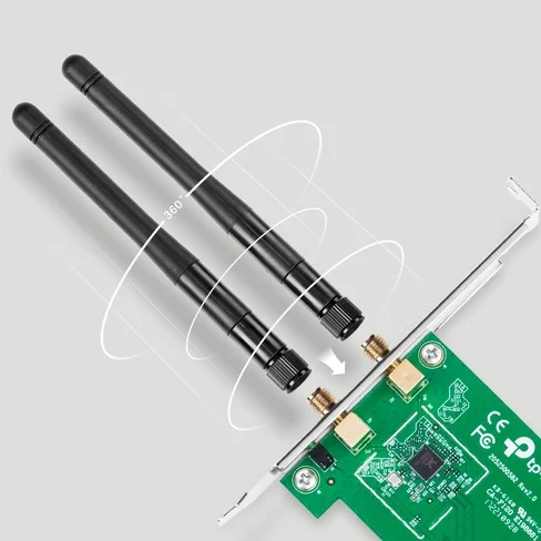 Adaptador de red inalámbrico TP-Link PCI Express TL-WN881ND N a 300 Mbps