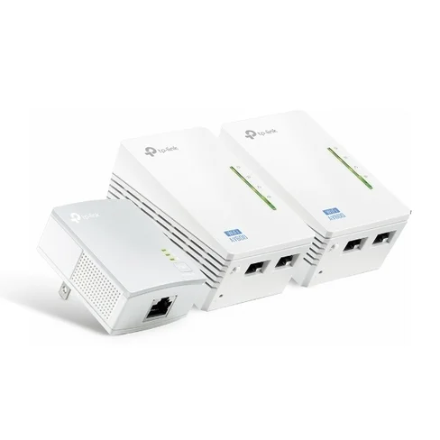 Kit Extensor TP-Link Powerline Universal de Cobertura Wi-Fi AV500 2 Puertos Ethernet